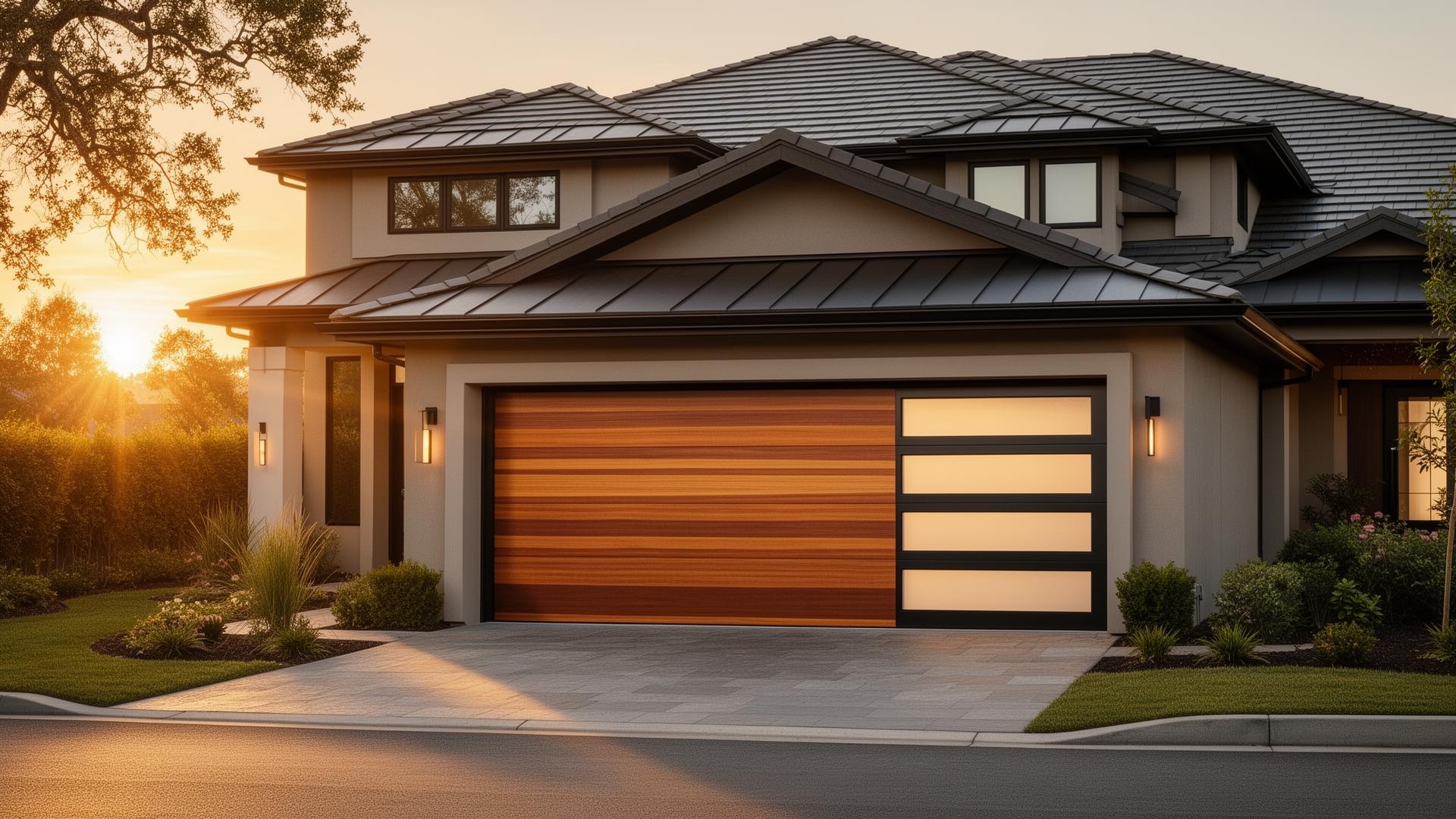 Custom garage door installation by Garage Door Bethlehem - professional technician installing premium residential garage door in Connecticut